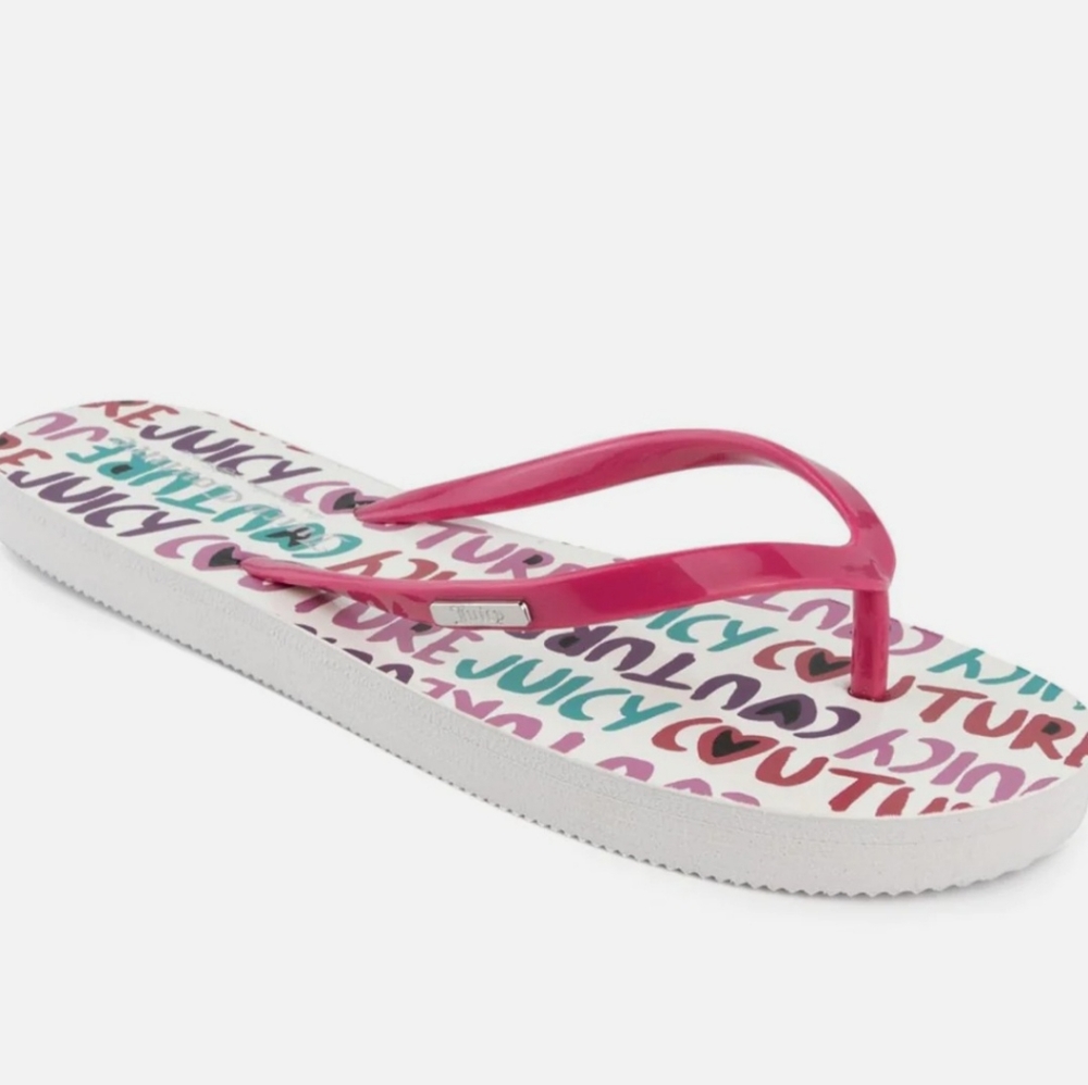 JUICY COUTURE WOMENS JC ZAMIA FLIP-FLOPS
